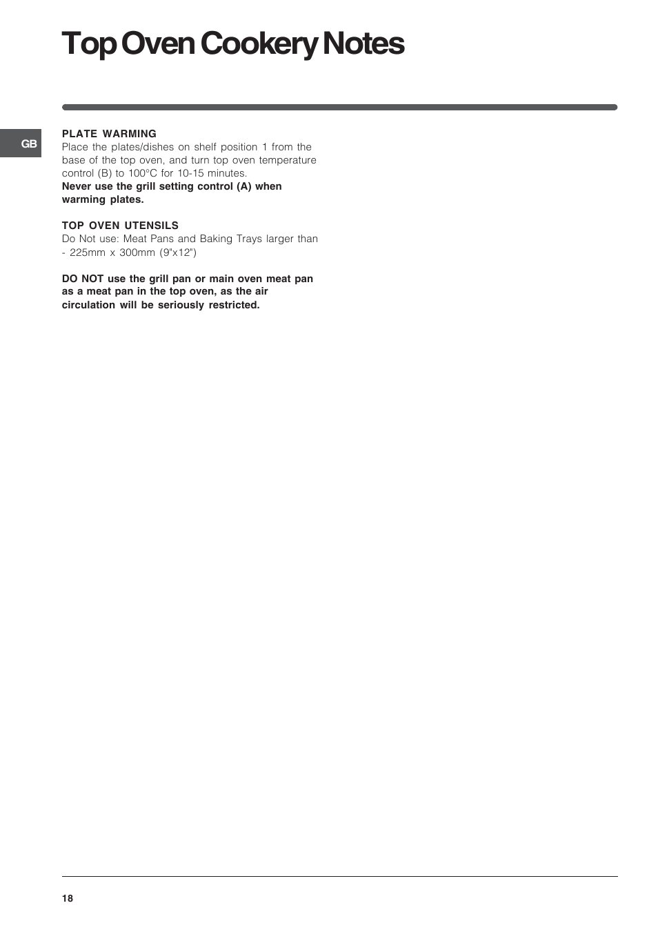 Indesit FIDM20IX/1 User Manual | Page 18 / 40