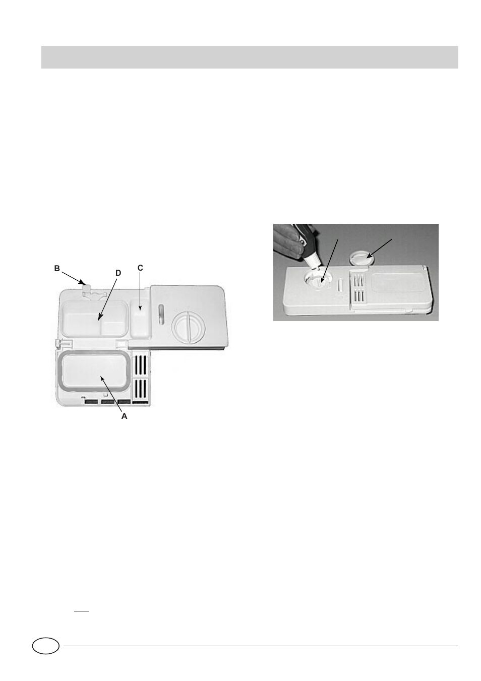 Detergent and rinse aid | Indesit IDE 1000 User Manual | Page 6 / 16