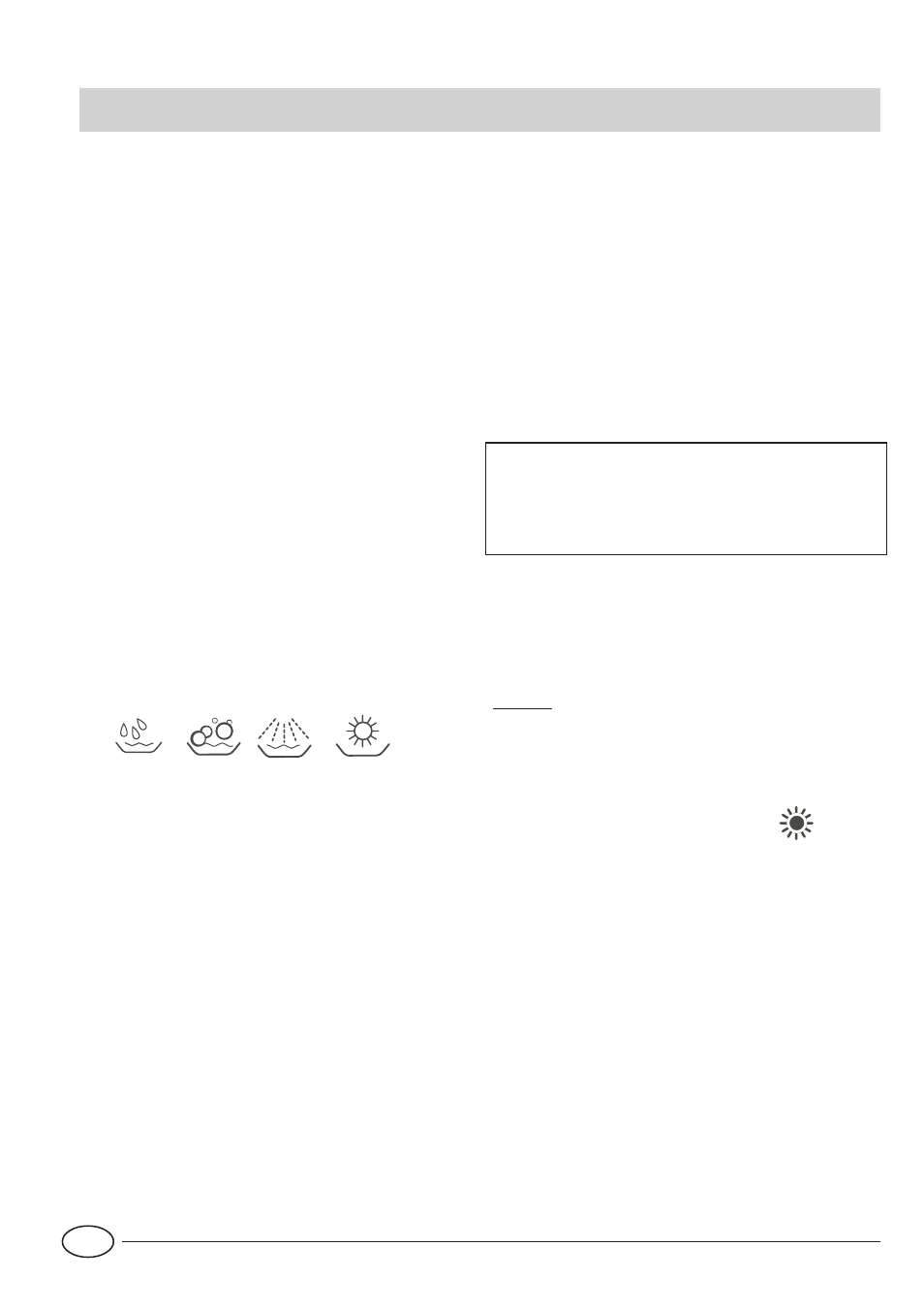 Turning on the appliance | Indesit IDE 1000 User Manual | Page 8 / 16