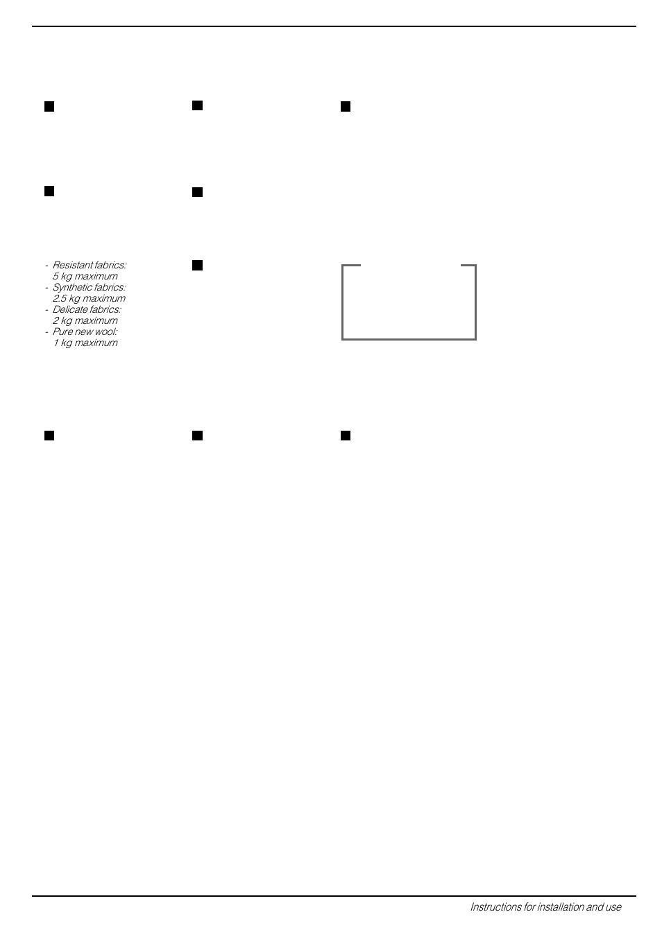 Useful tips, How to wash almost anything, Wool cycle | Indesit WA 155 User Manual | Page 7 / 16