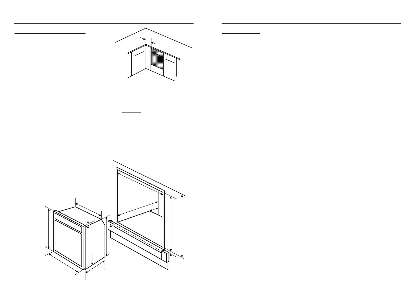 Installation instructions, Using the oven | Indesit FG10(WH) User Manual | Page 11 / 18