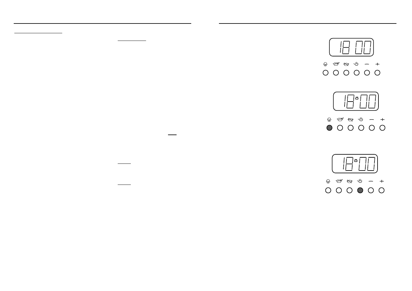 Using the oven, Programmer / clock | Indesit FG10(WH) User Manual | Page 16 / 18
