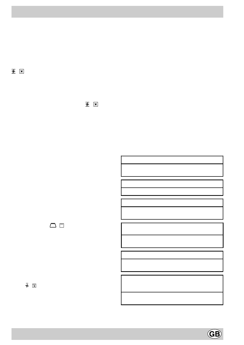 Practical cooking advice | Indesit FM 10 RK.C GB User Manual | Page 7 / 16