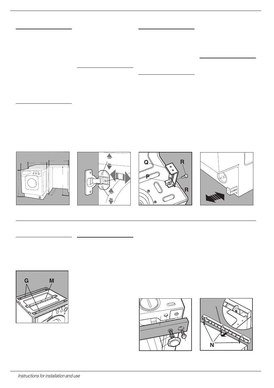 Li h g, Dc c | Indesit WM 12 X User Manual | Page 14 / 20