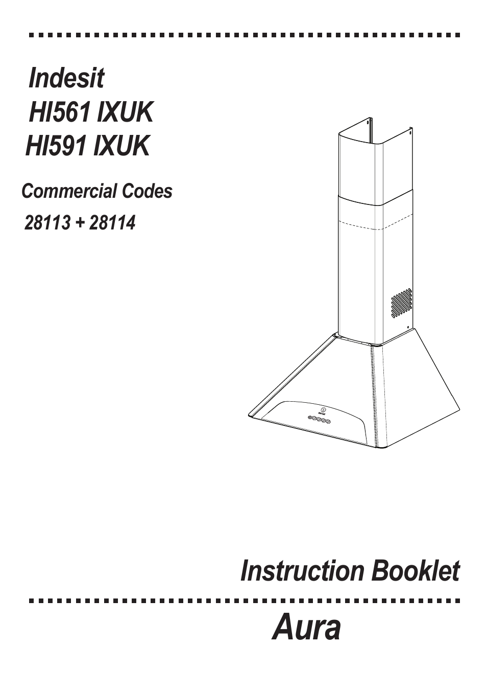 Indesit HI561 IXUK User Manual | 12 pages