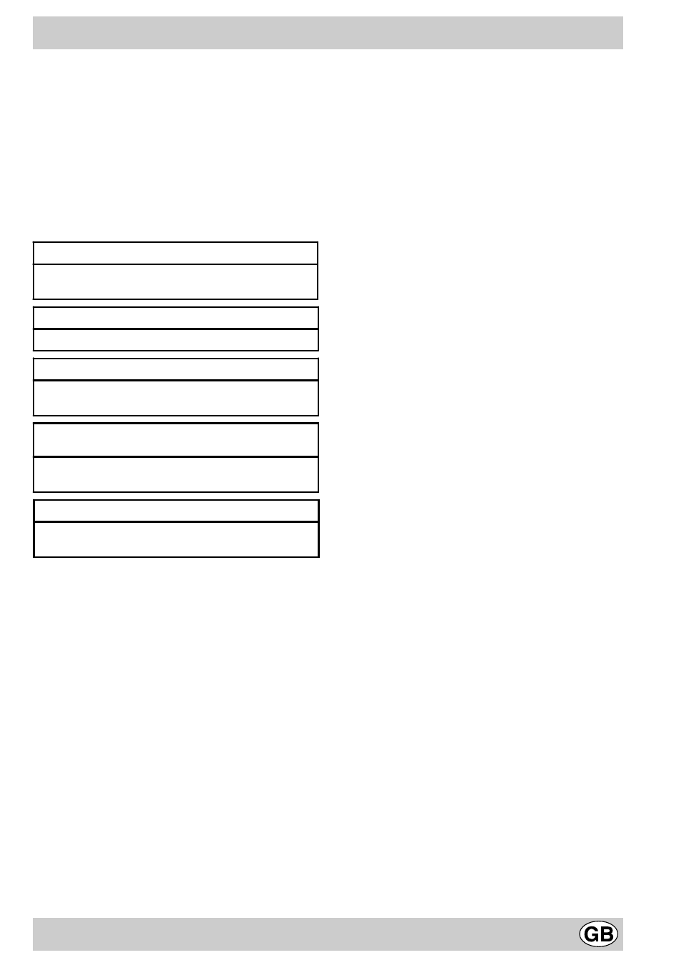 Cooking advice | Indesit K31ECG User Manual | Page 9 / 12