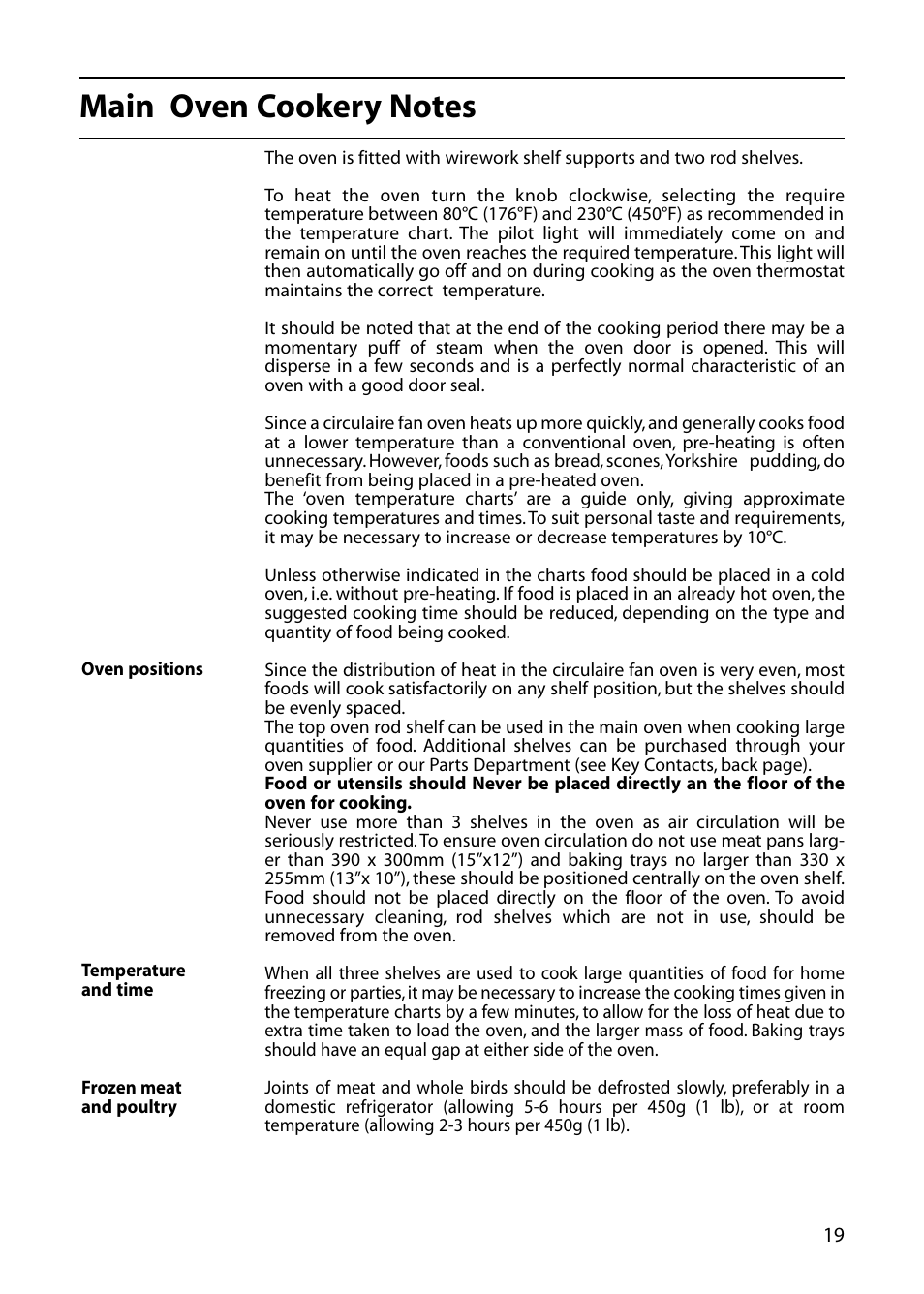 Indesit KT6CE User Manual | Page 19 / 32