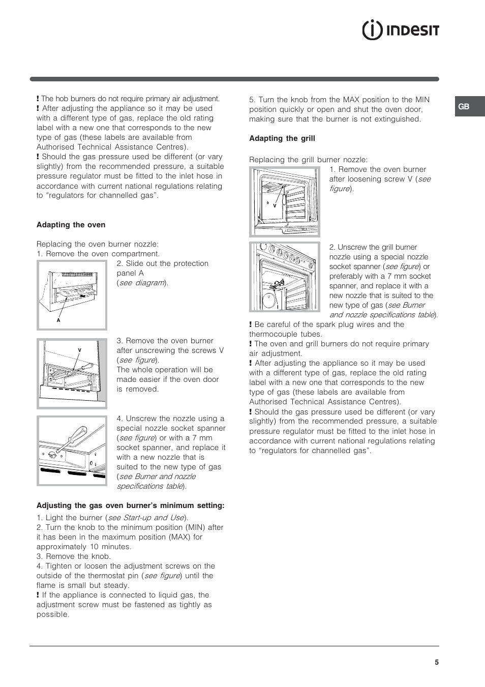 Indesit K3G2S/G User Manual | Page 5 / 12