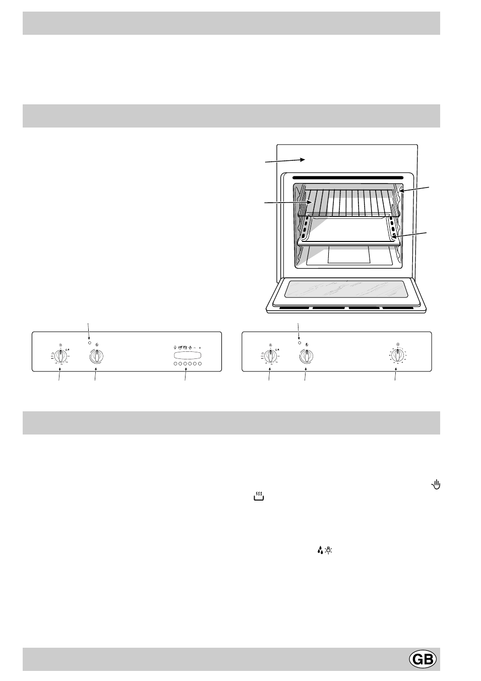 Close-up view, How to use your oven | Indesit FV 10 K.B IX GB User Manual | Page 3 / 12