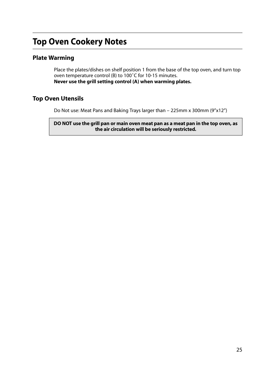 Indesit FIDM20 Mk2 User Manual | Page 25 / 48