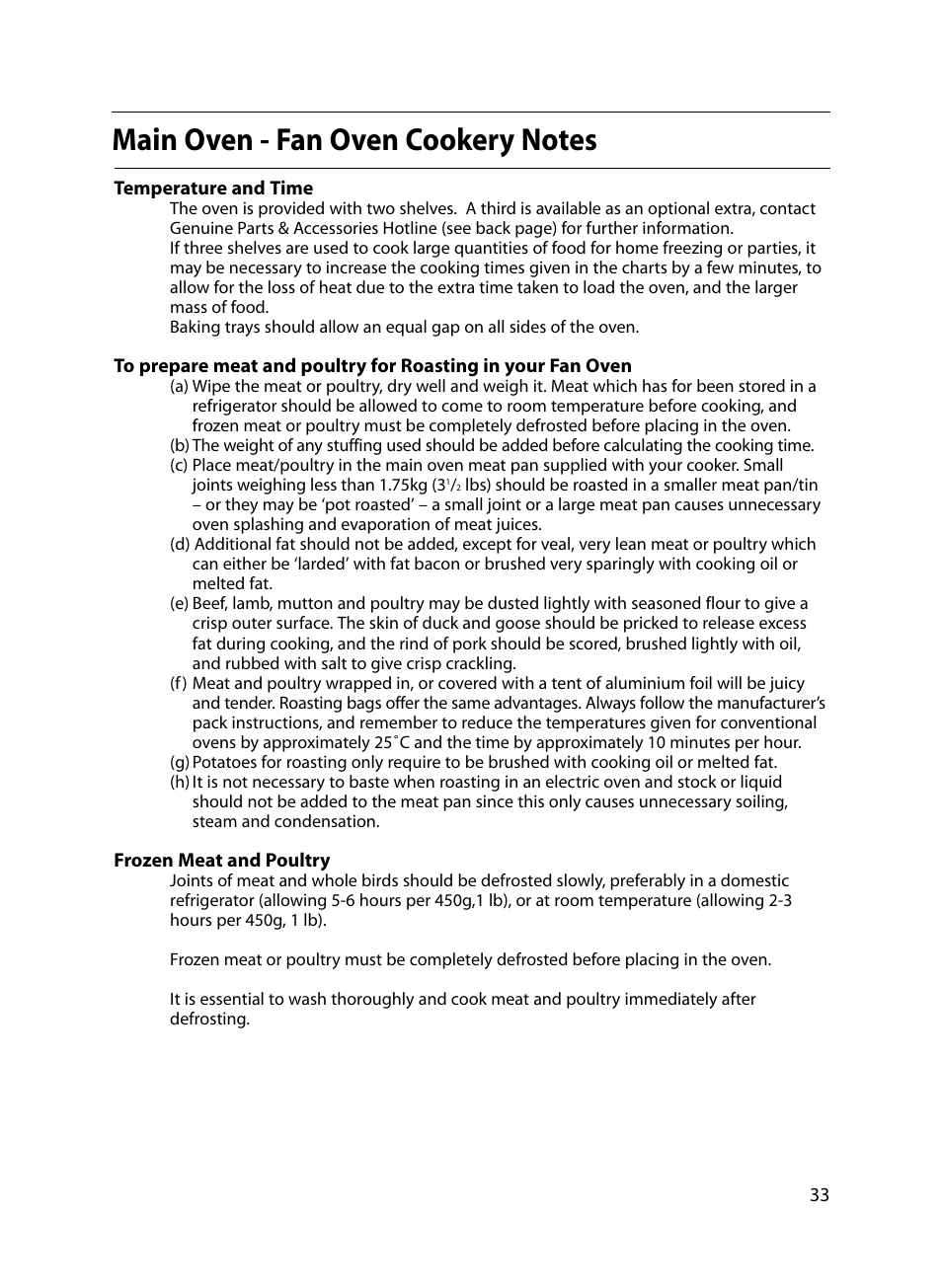 Indesit FIDM20 Mk2 User Manual | Page 33 / 48