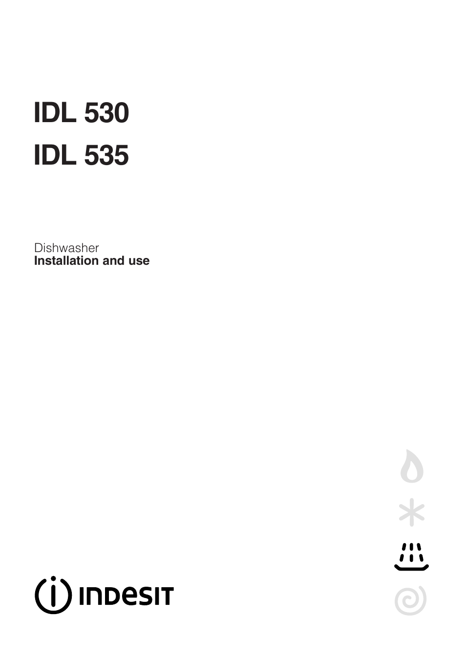 Indesit IDL 530 User Manual | 16 pages