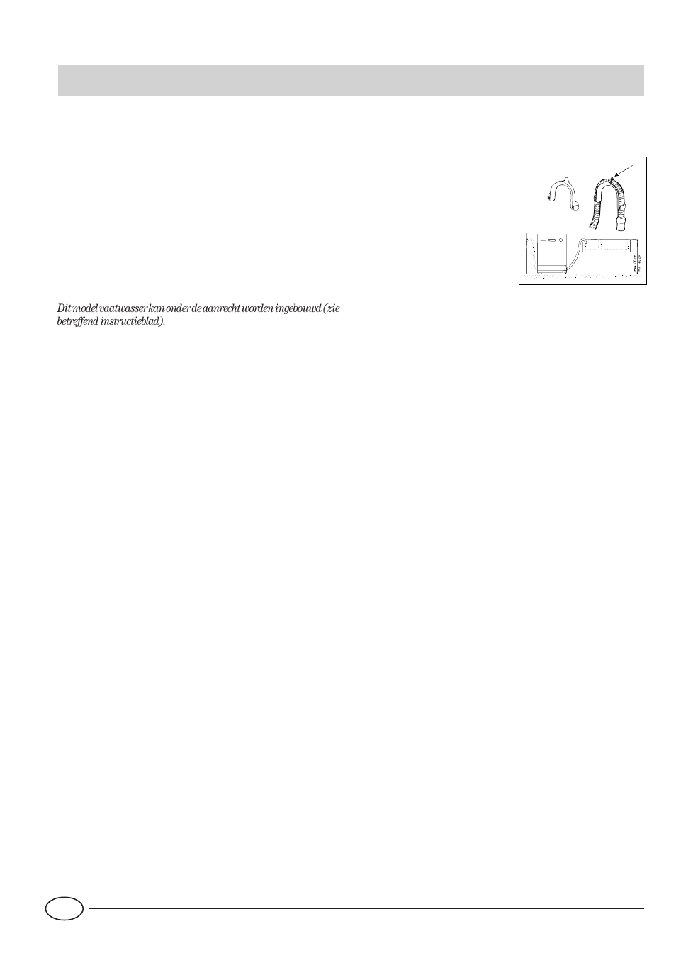 Installatie | Indesit idl60 User Manual | Page 12 / 44