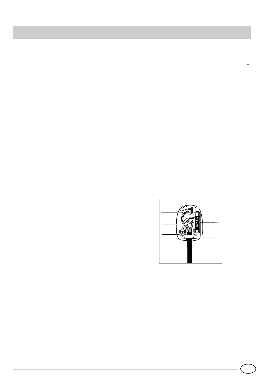 Electrical connection | Indesit DE 73 User Manual | Page 15 / 16