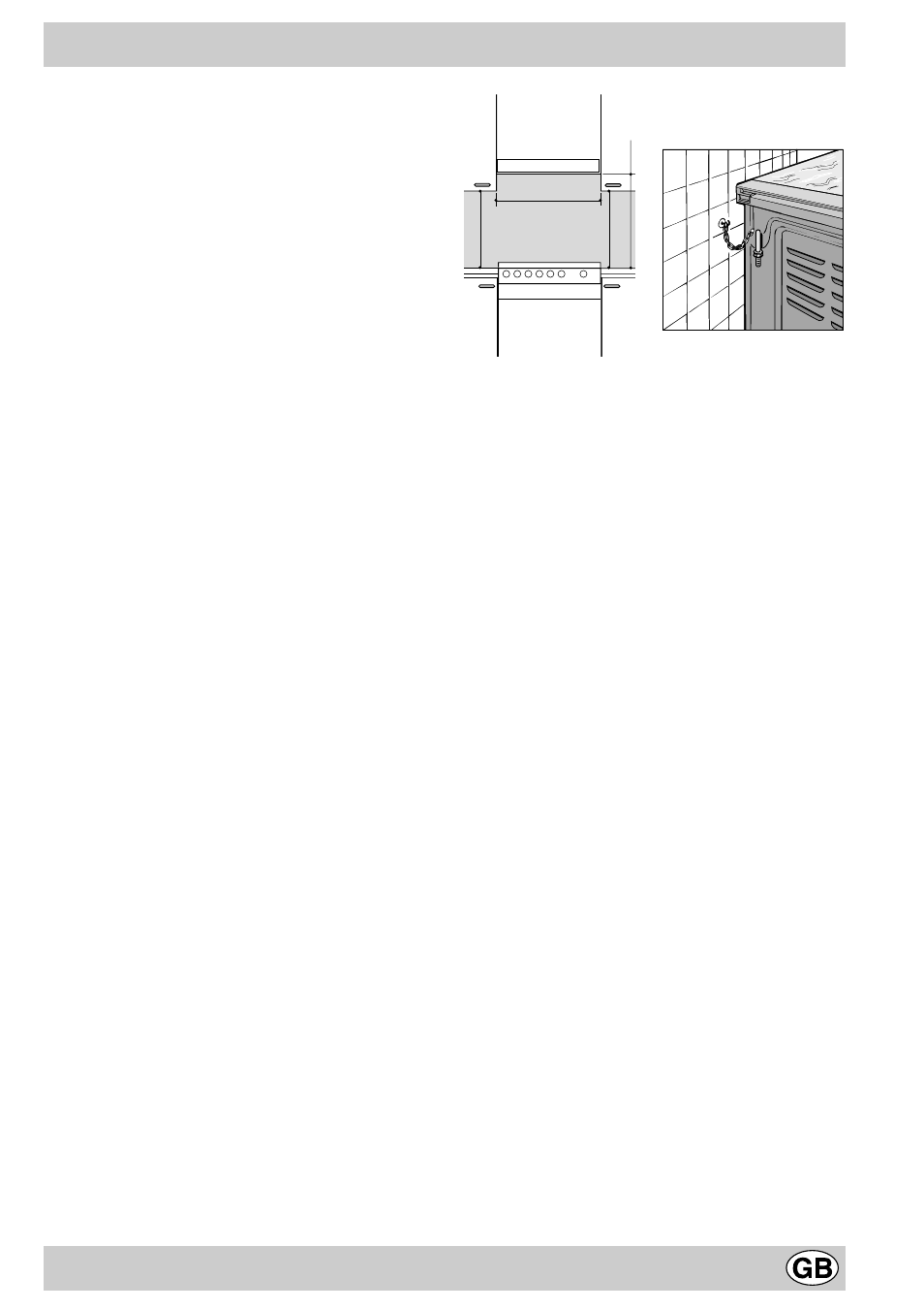 Installation instructions | Indesit KG6408 XV/G User Manual | Page 3 / 12