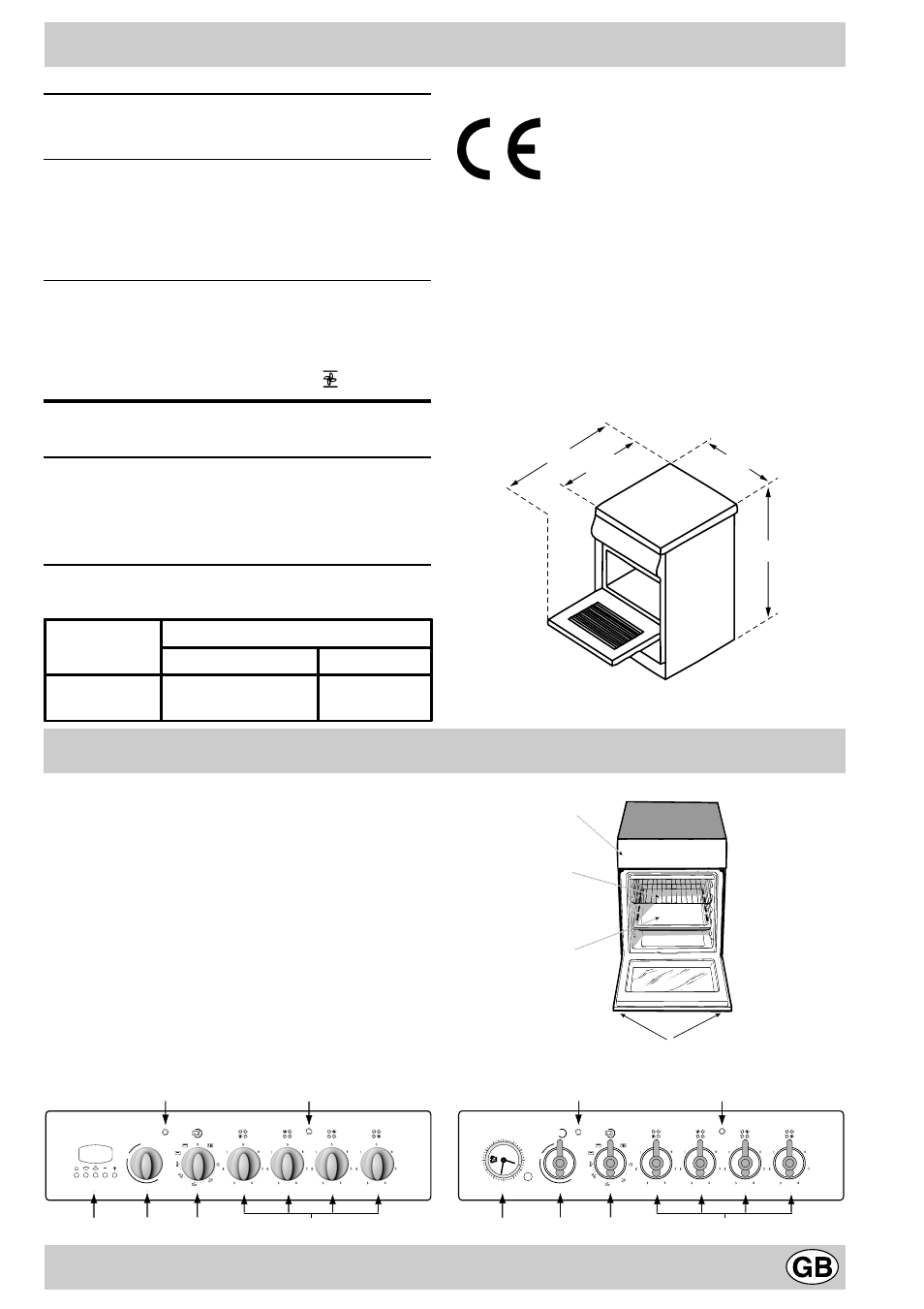 Technical specifications | Indesit K 3C8 V.B A/G User Manual | Page 5 / 16