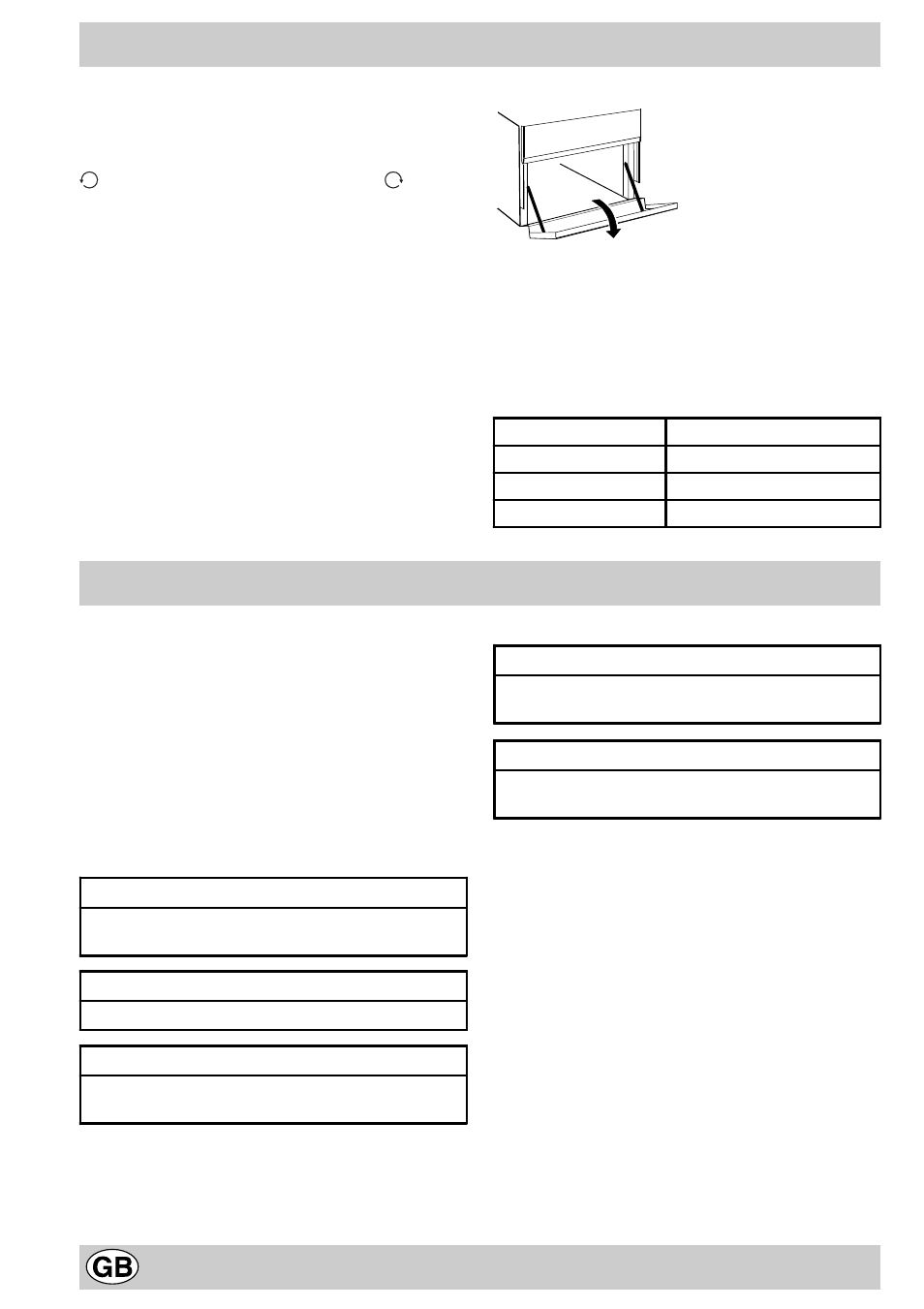 Cooking advice | Indesit K 342 G/G User Manual | Page 12 / 16