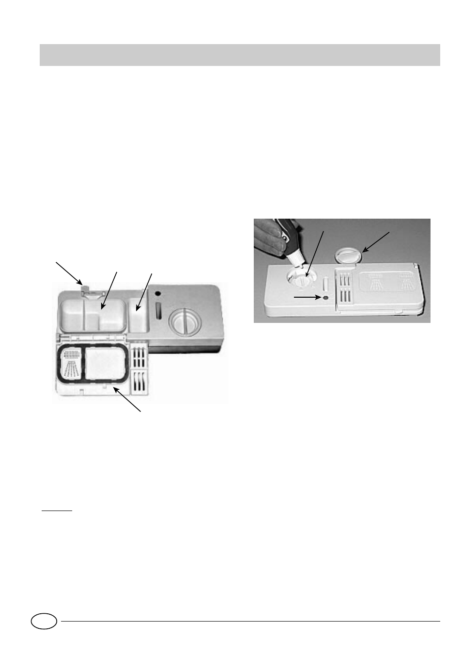 Detergent and rinse aid | Indesit DV 620 User Manual | Page 6 / 16