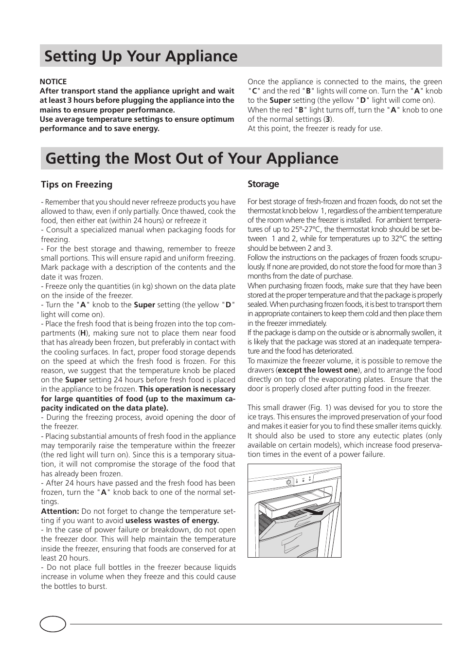 Indesit UFA 430 I User Manual | Page 6 / 16