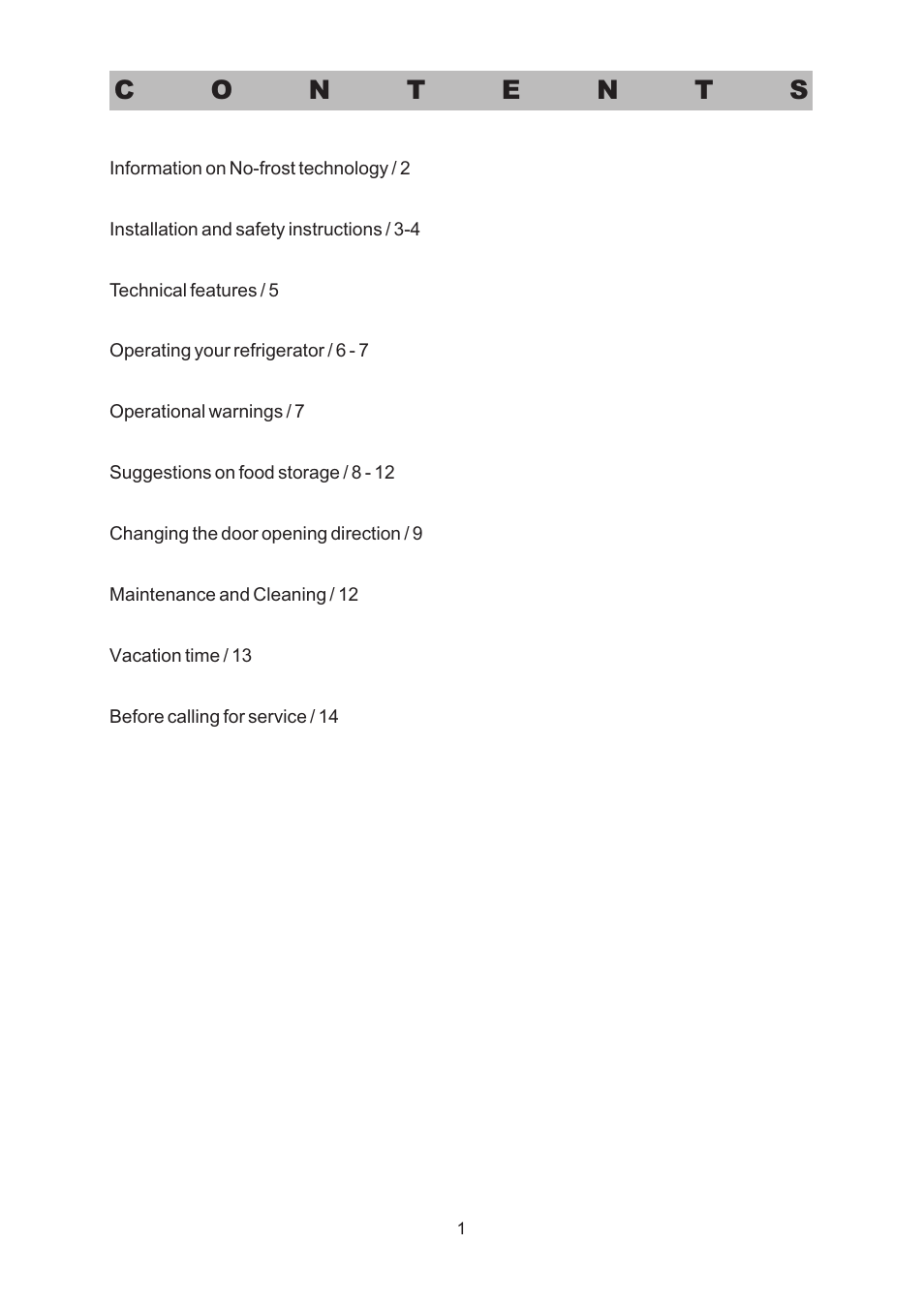 Indesit R45NFUK User Manual | Page 3 / 17