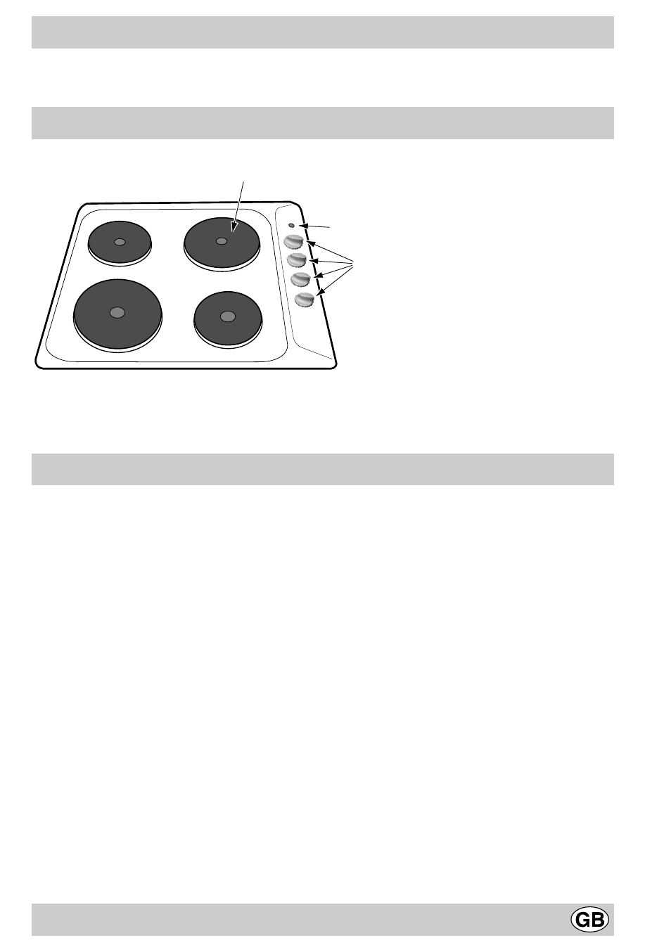 How to use your appliance close-up view | Indesit P 604 GB User Manual | Page 3 / 8