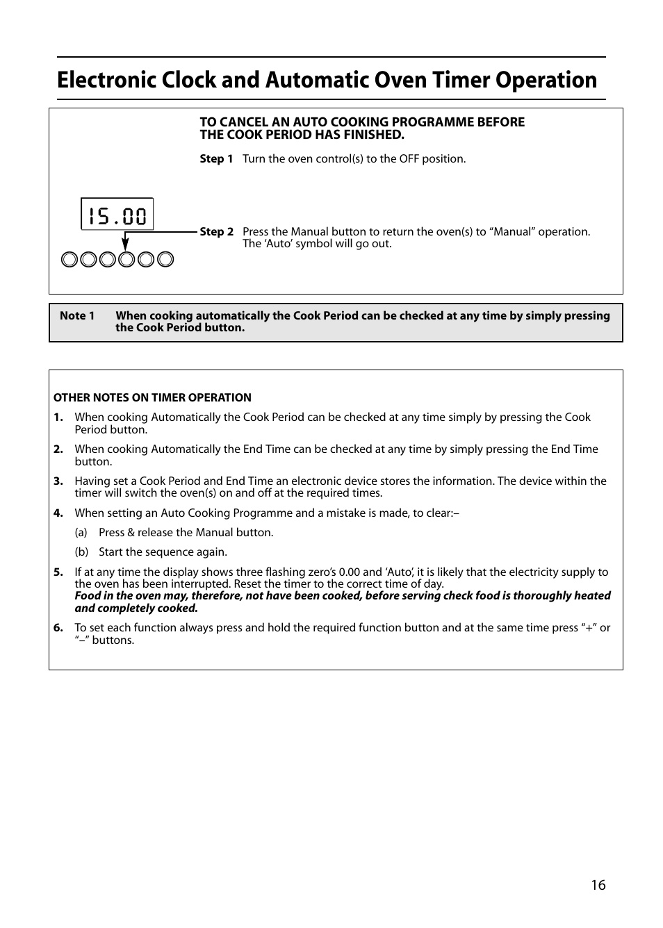 Indesit FID20 Mk2 User Manual | Page 17 / 48