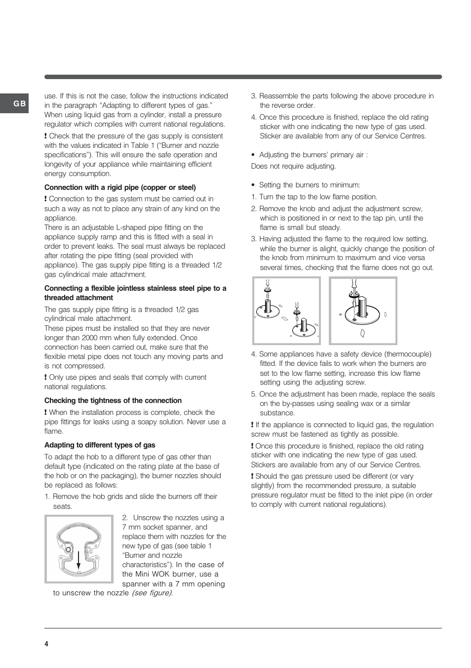 Indesit IP 751 S C UK User Manual | Page 4 / 12