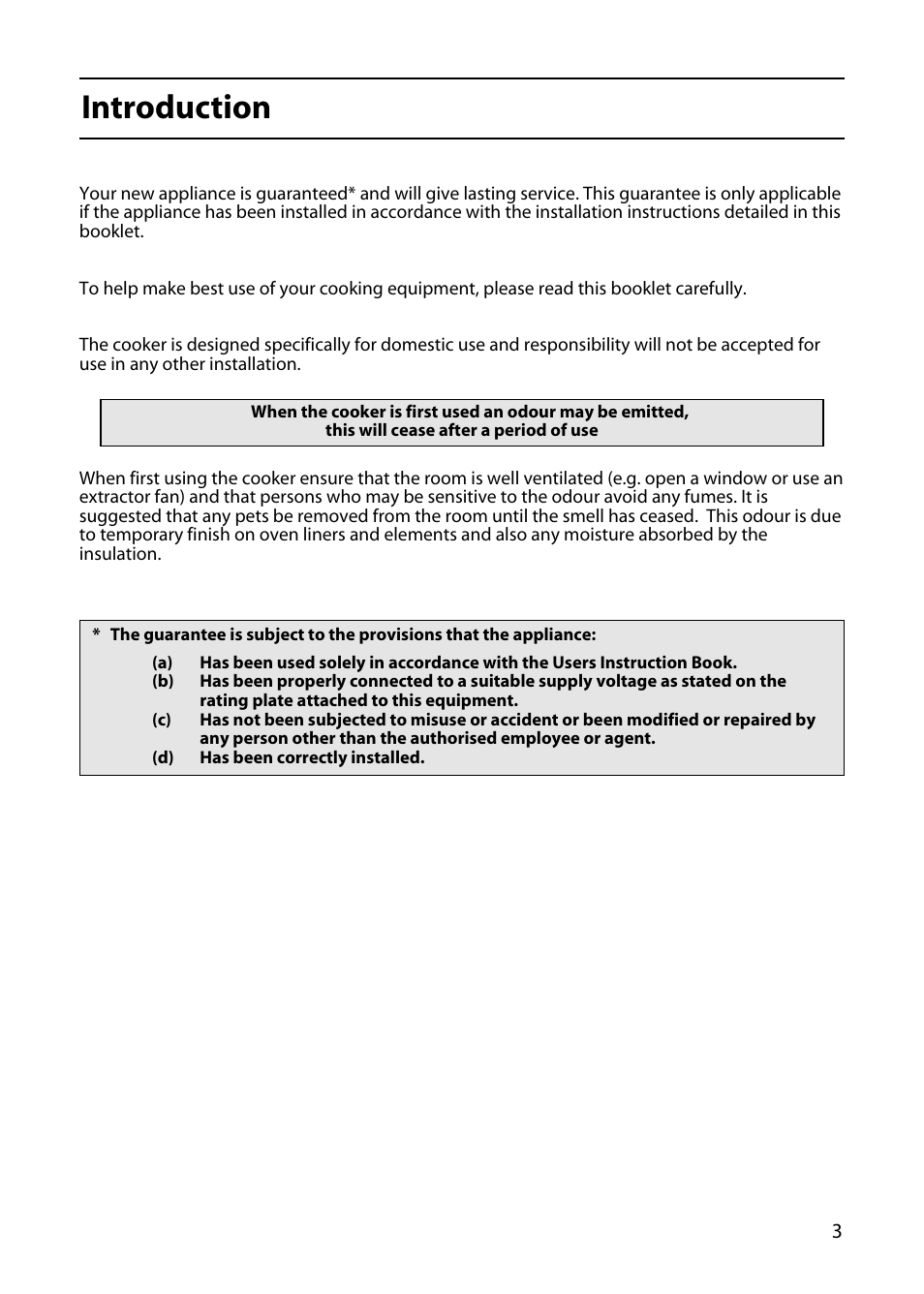 Introduction | Indesit KD3E1E User Manual | Page 3 / 32