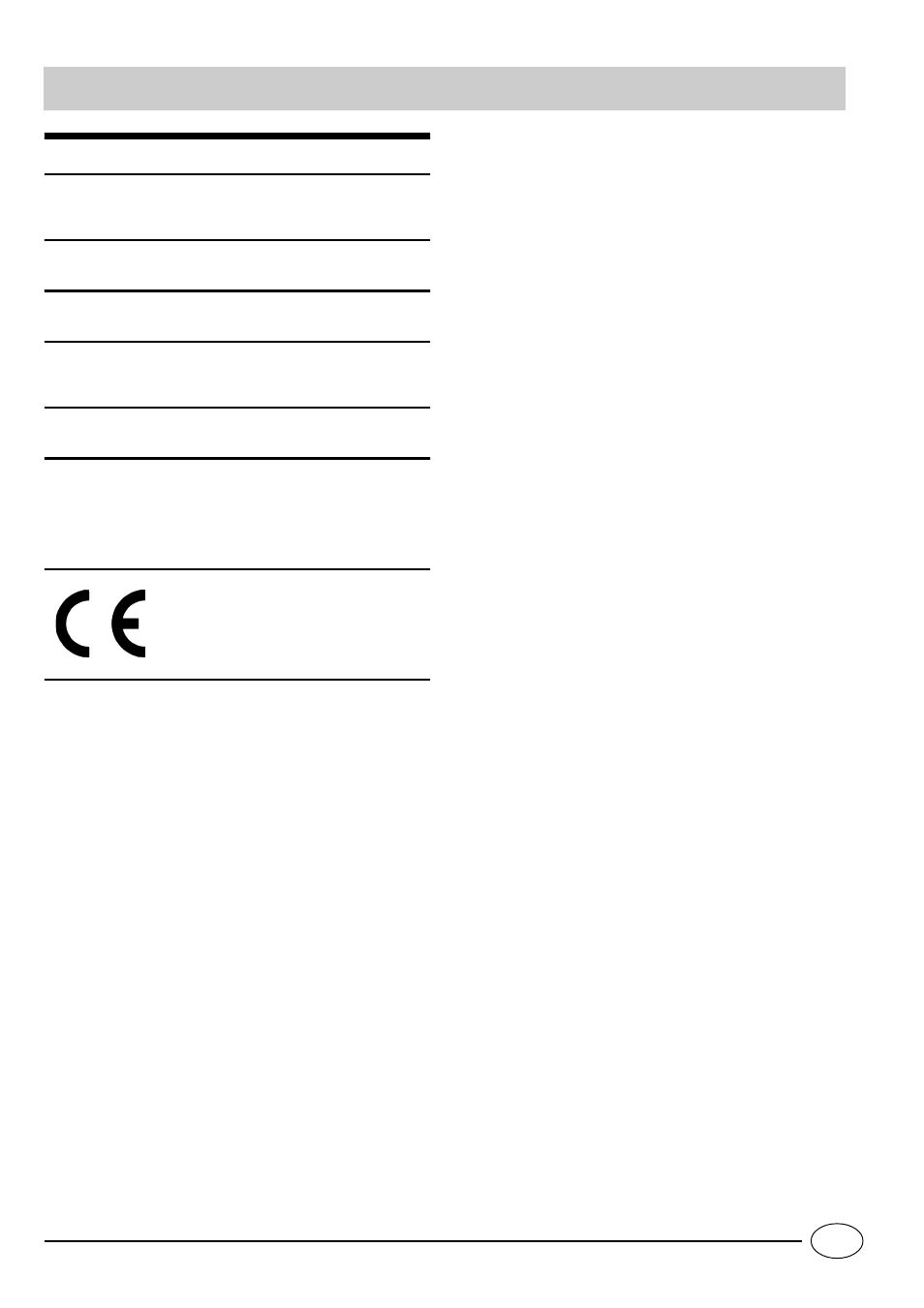 Technical characteristics | Indesit WG1285WG User Manual | Page 12 / 13