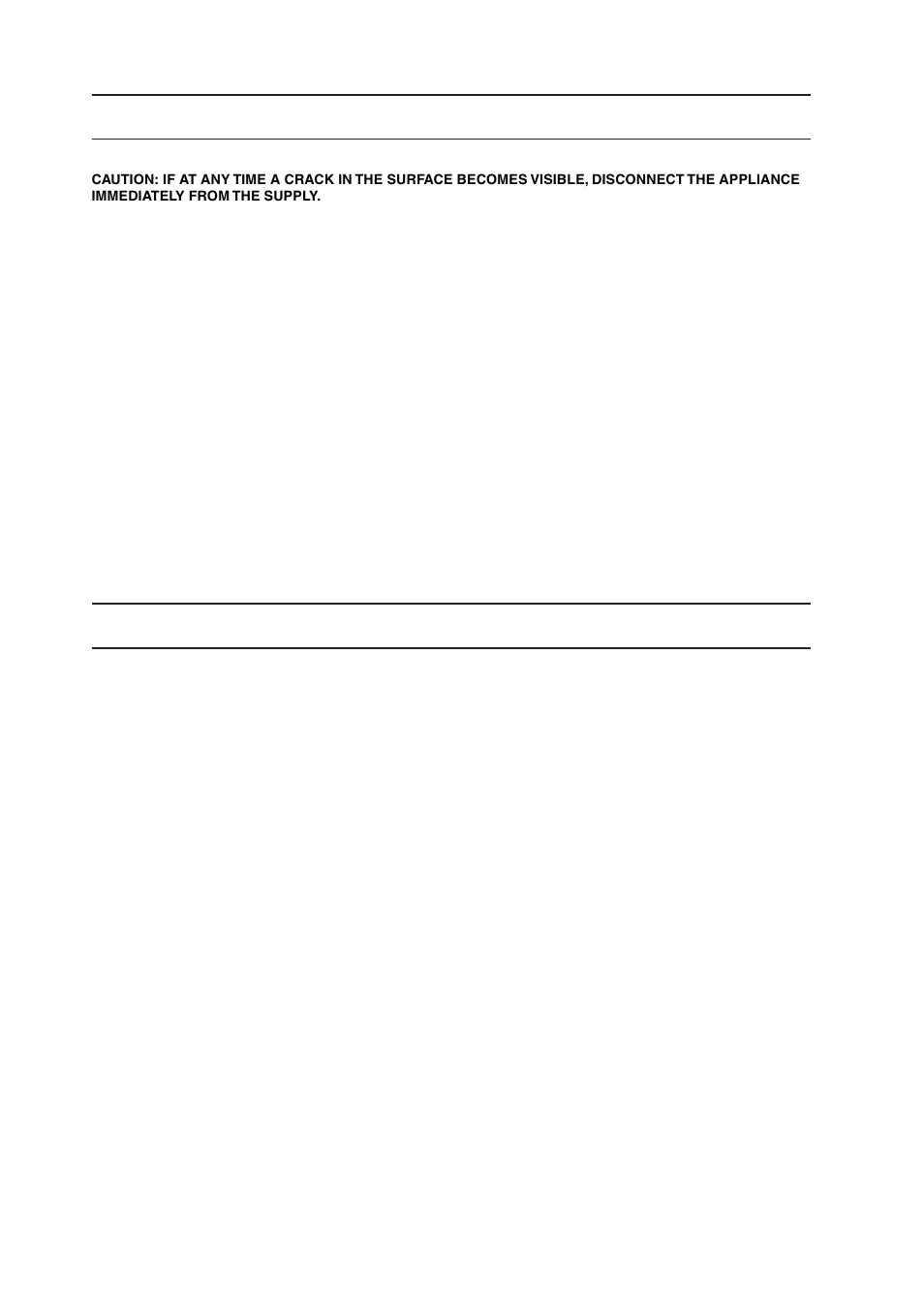 Ceramic hob, Use of hotplates | Indesit ELECTRIC COOKER KD3C1/G User Manual | Page 10 / 28