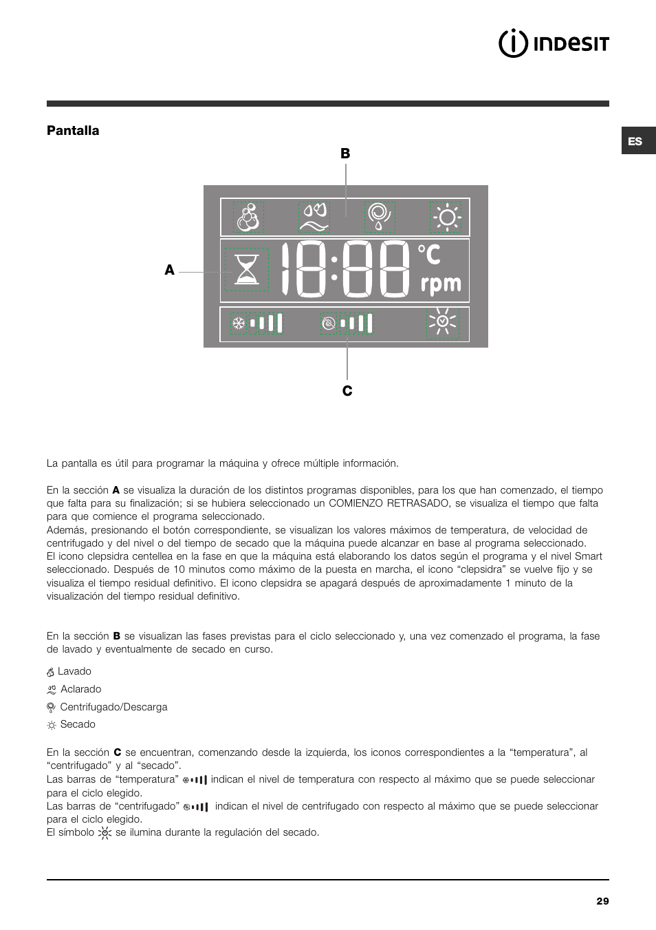 Bc a | Indesit PWDE 7125 W User Manual | Page 29 / 72