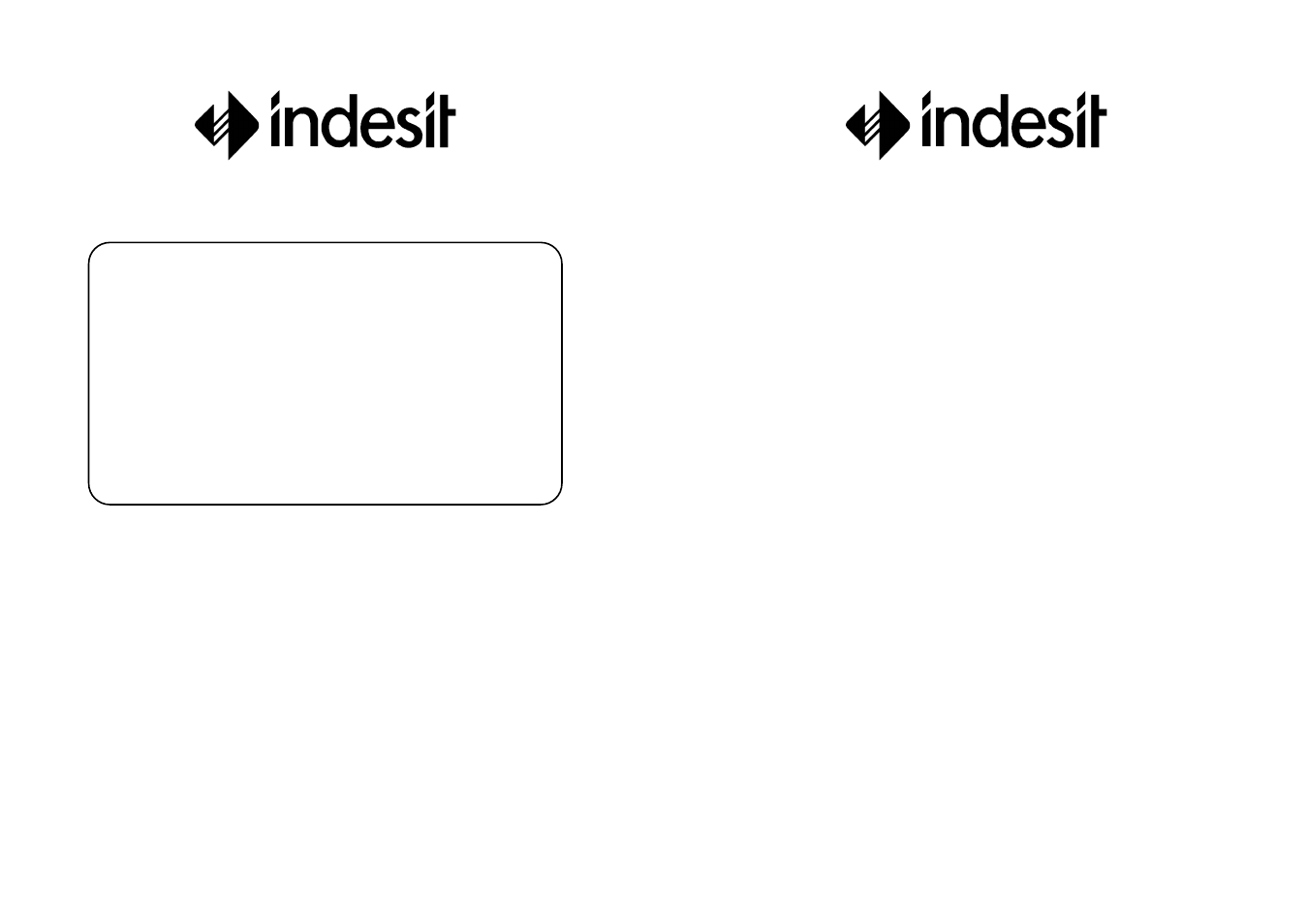 Indesit FDE 10 User Manual | 14 pages