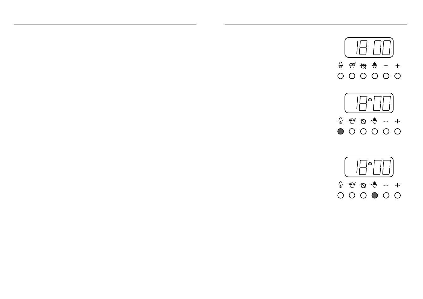 Using the grill programmer / clock | Indesit FDE 10 User Manual | Page 8 / 14