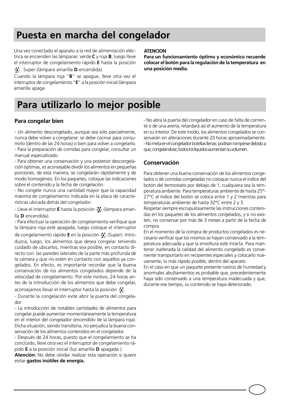 Indesit GCO120 User Manual | Page 33 / 60
