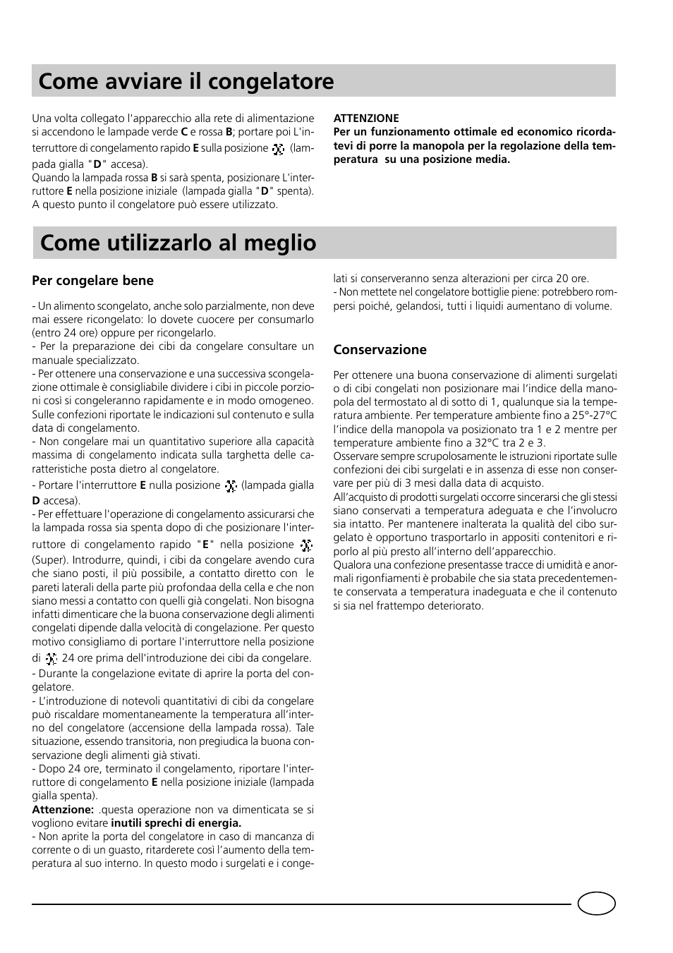 Indesit GCO120 User Manual | Page 5 / 60