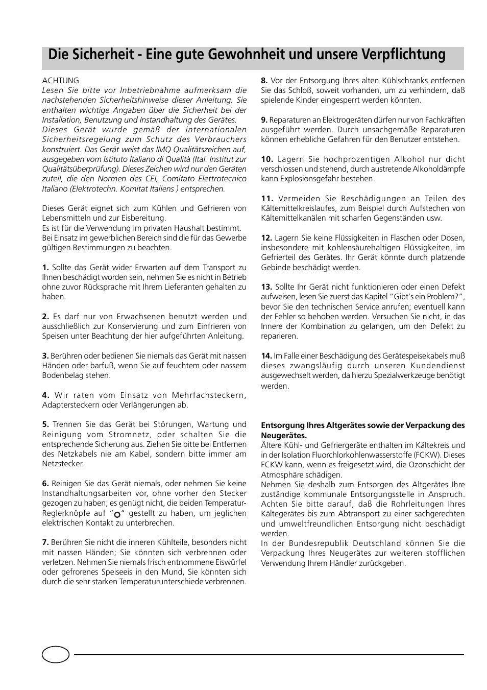 Indesit RG1142 User Manual | Page 22 / 48