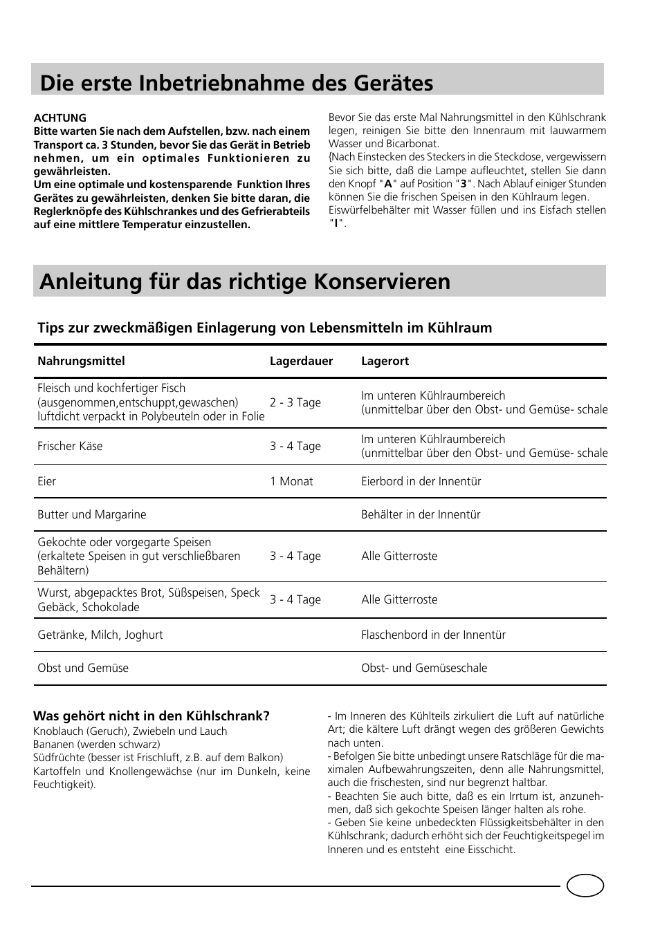 Indesit RG1142 User Manual | Page 25 / 48