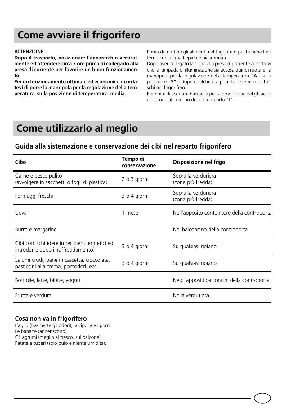 Indesit RG1142 User Manual | Page 5 / 48