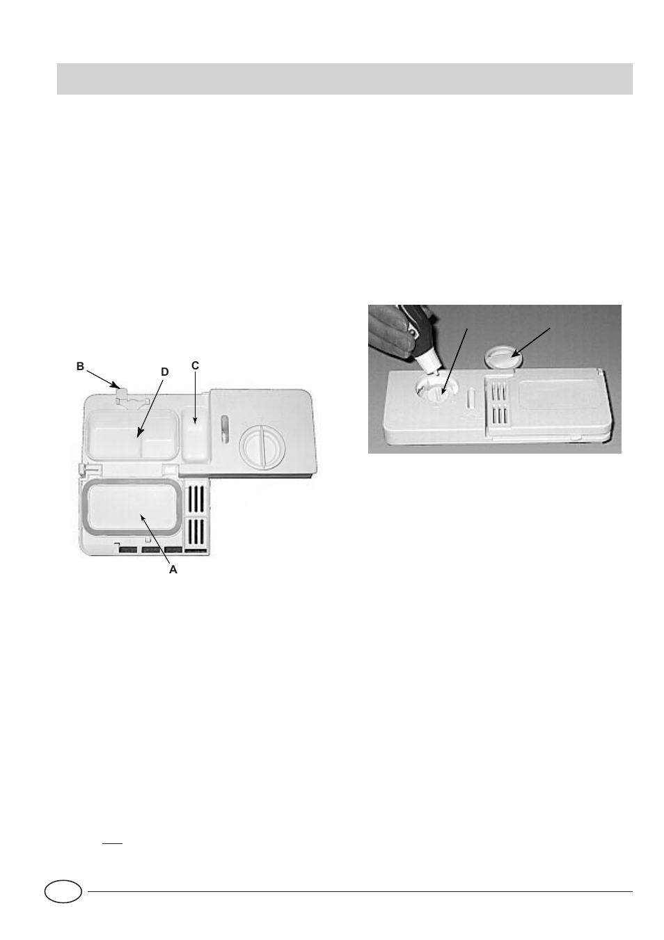 Detergent and rinse aid | Indesit DVG 622 User Manual | Page 6 / 16