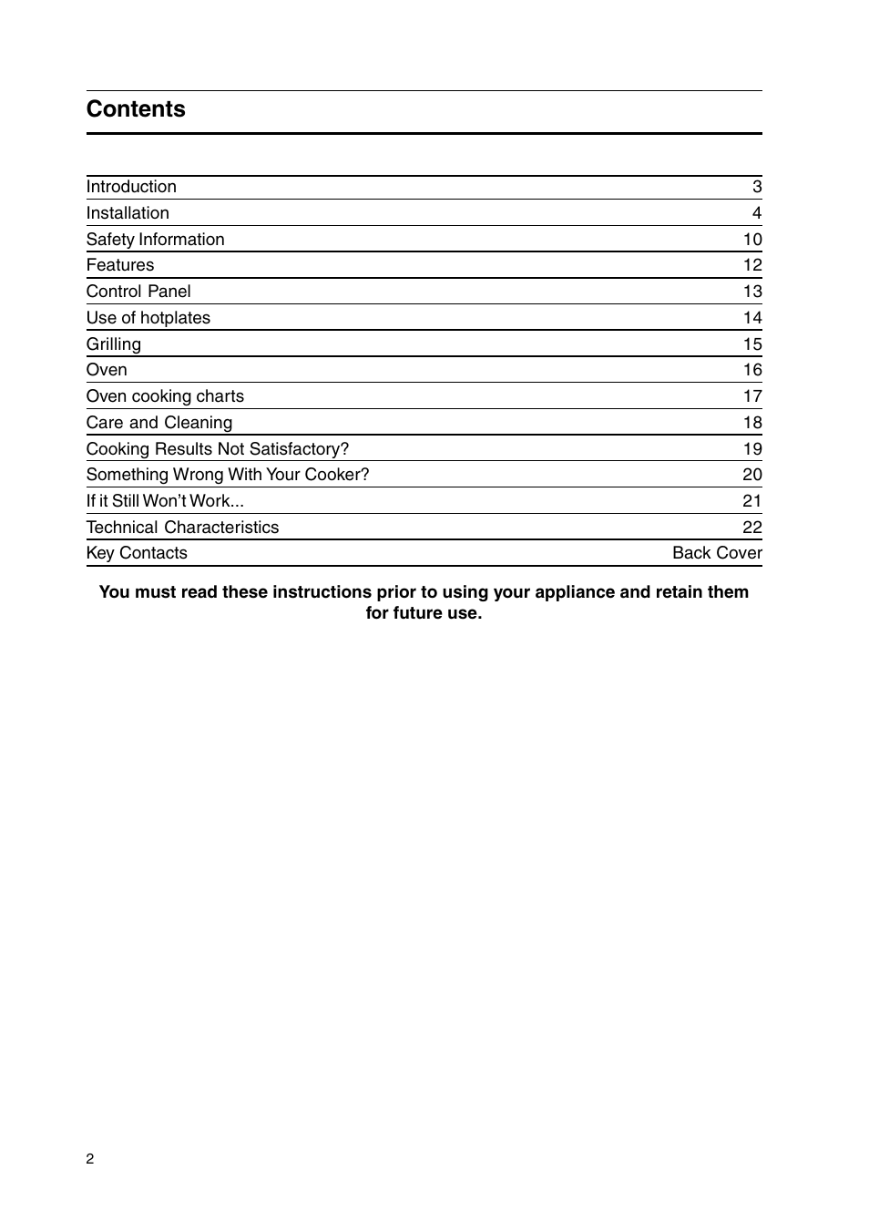 Indesit KD3G2S/IR User Manual | Page 2 / 24