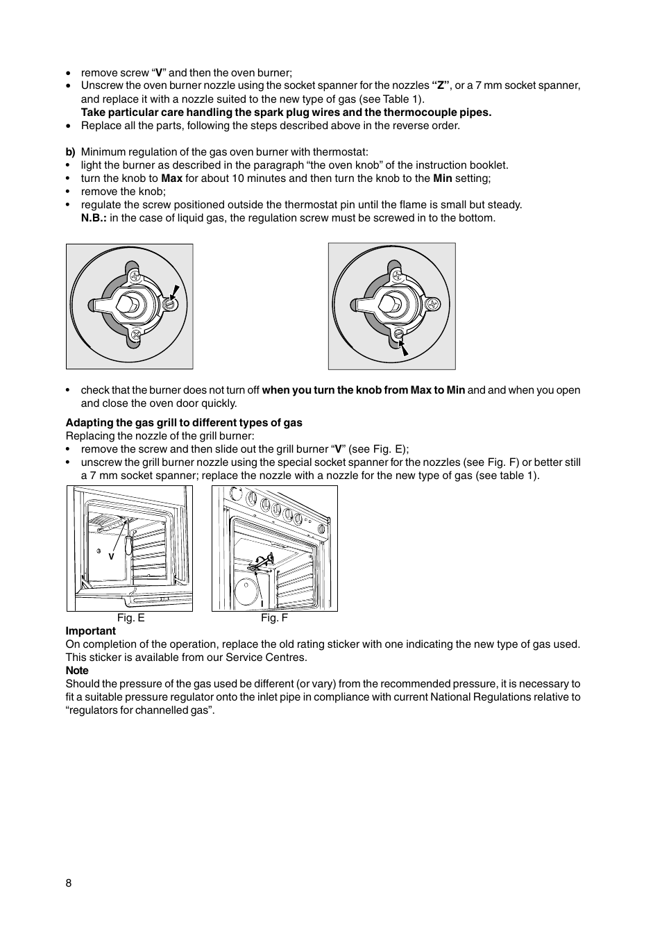 Indesit KD3G2S/IR User Manual | Page 8 / 24