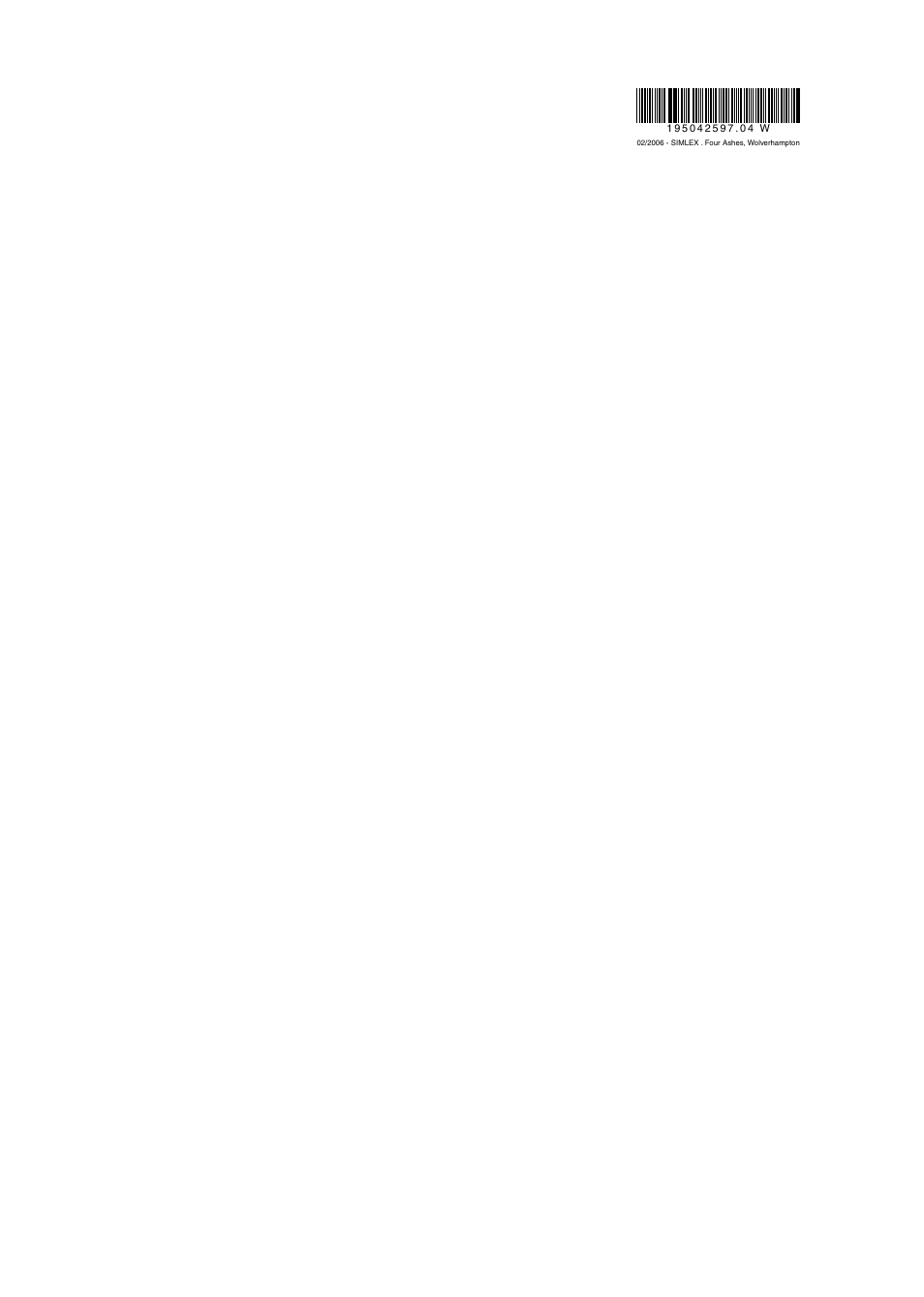 Indesit ISL60V User Manual | Page 16 / 16