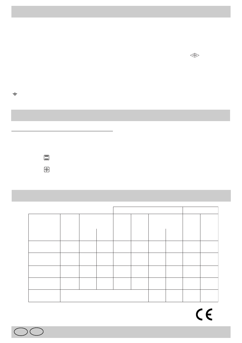 Technical specifications, Burners and nozzles specifications, Electrical connection | Ie gb | Indesit KP9507EB User Manual | Page 10 / 40