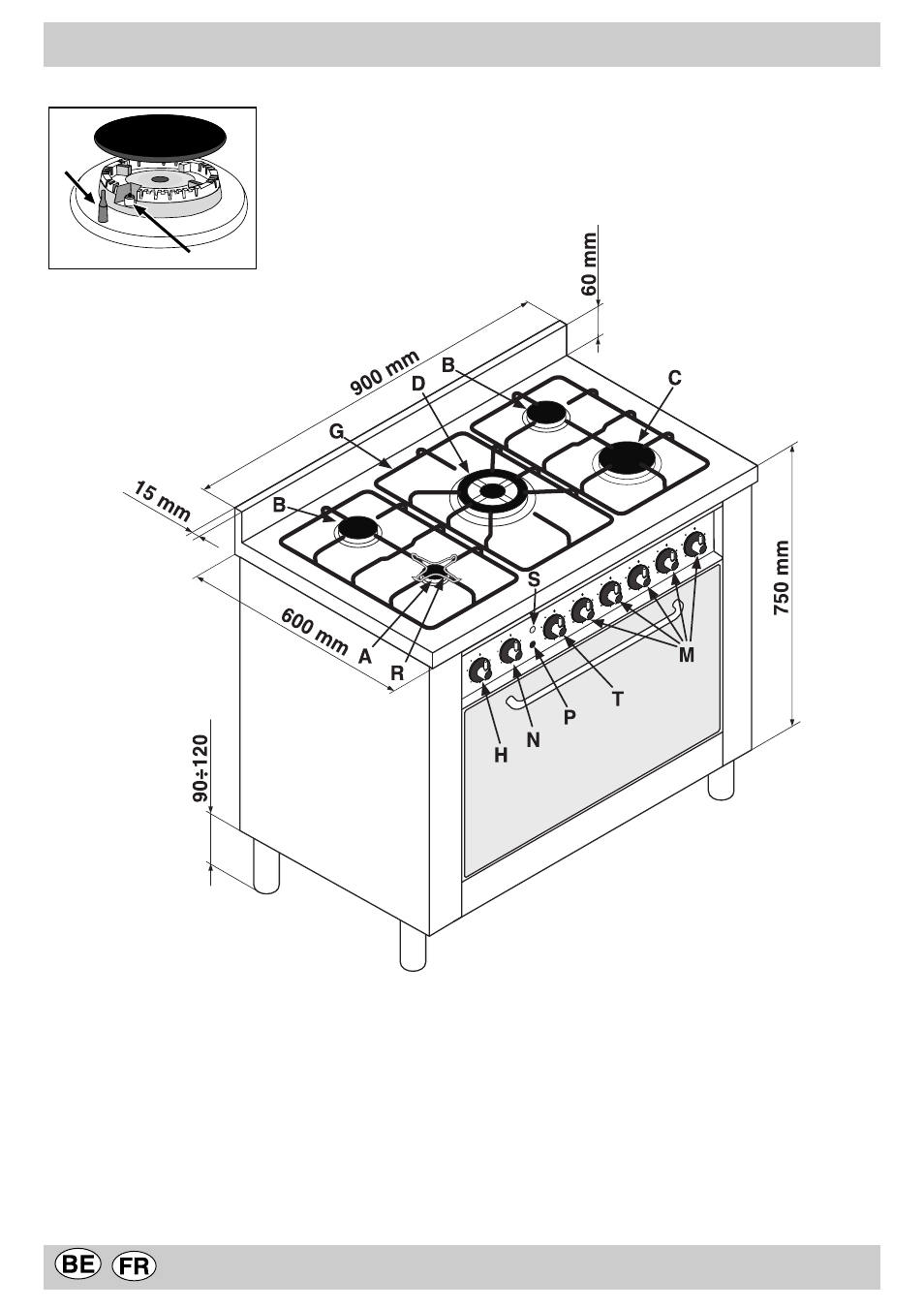 Vu de pres | Indesit KP9507EB User Manual | Page 12 / 40