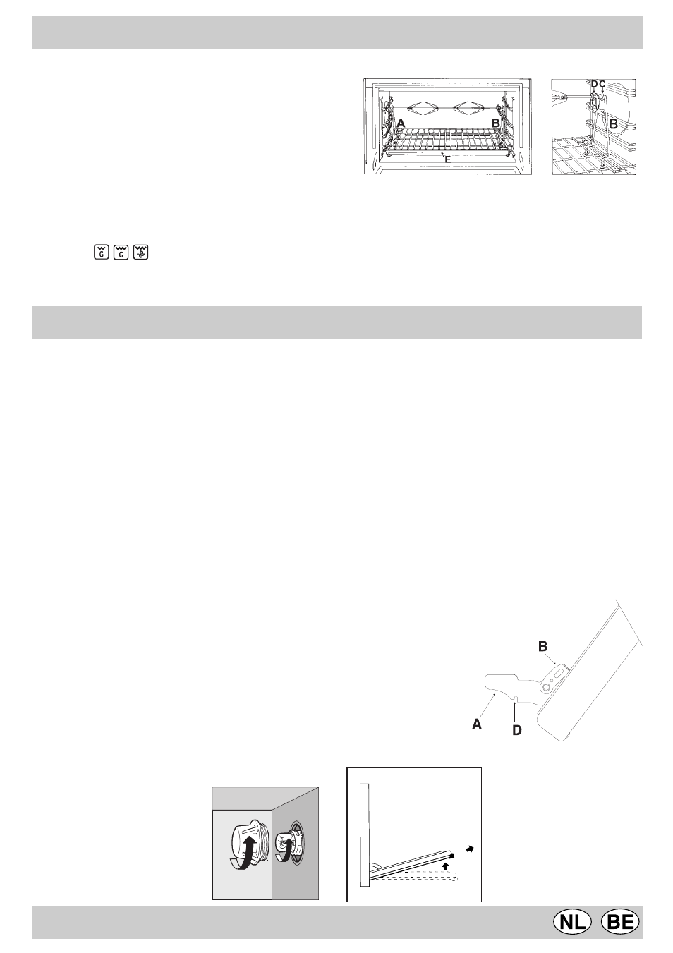 Reinigen en onderhoud | Indesit KP9507EB User Manual | Page 33 / 40