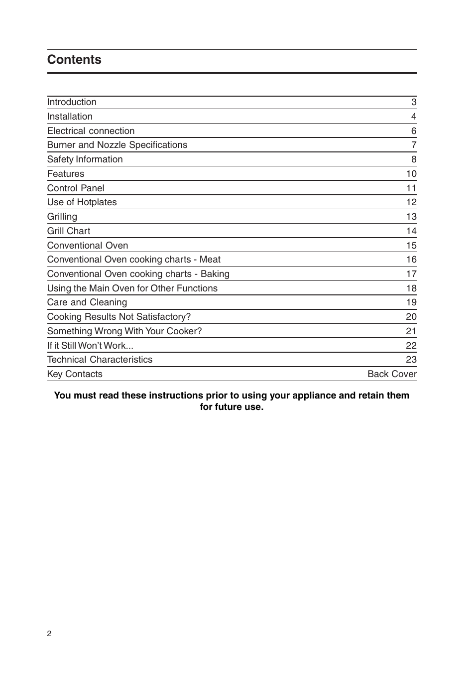 Indesit KD3G11/G User Manual | Page 2 / 24