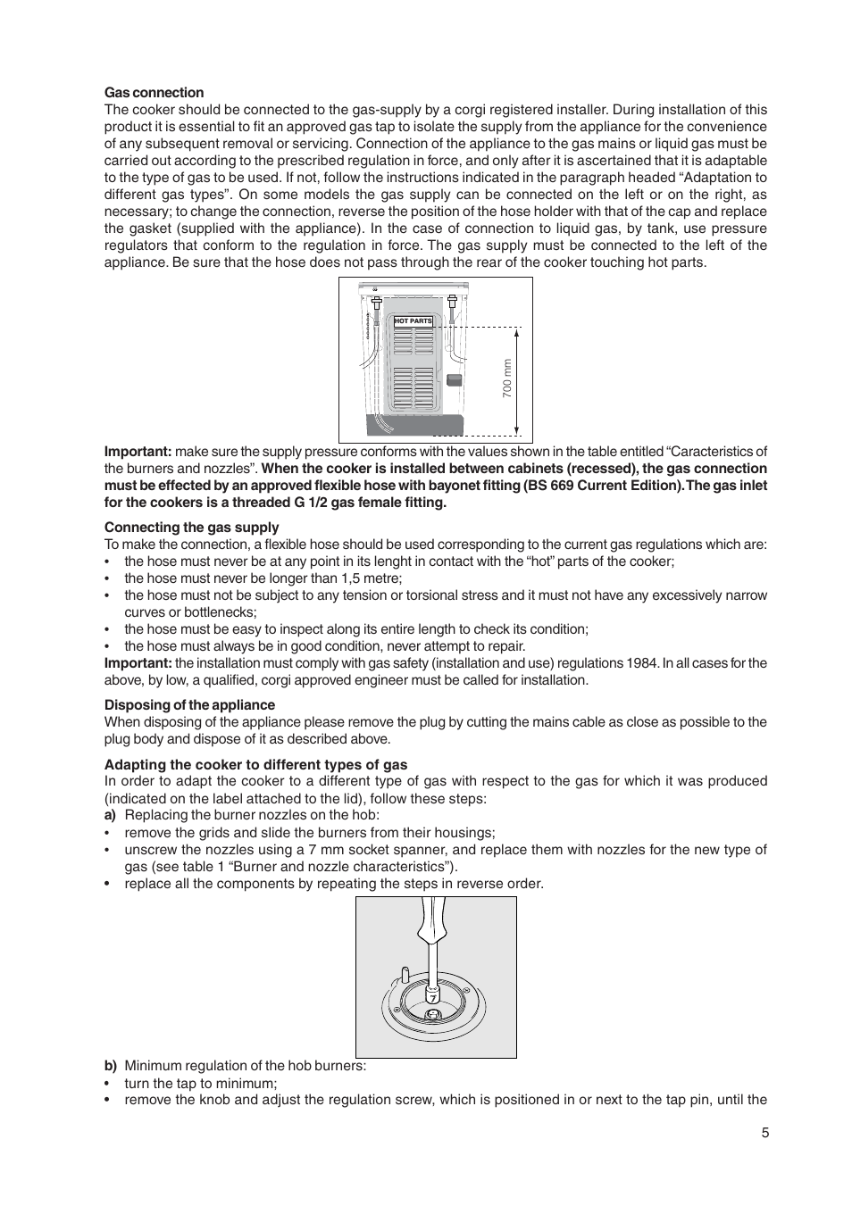 Indesit KD3G11/G User Manual | Page 5 / 24