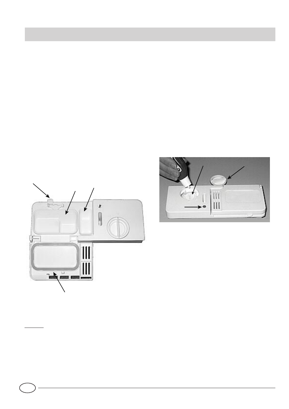 Detergent and rinse aid | Indesit DI 620 User Manual | Page 6 / 16