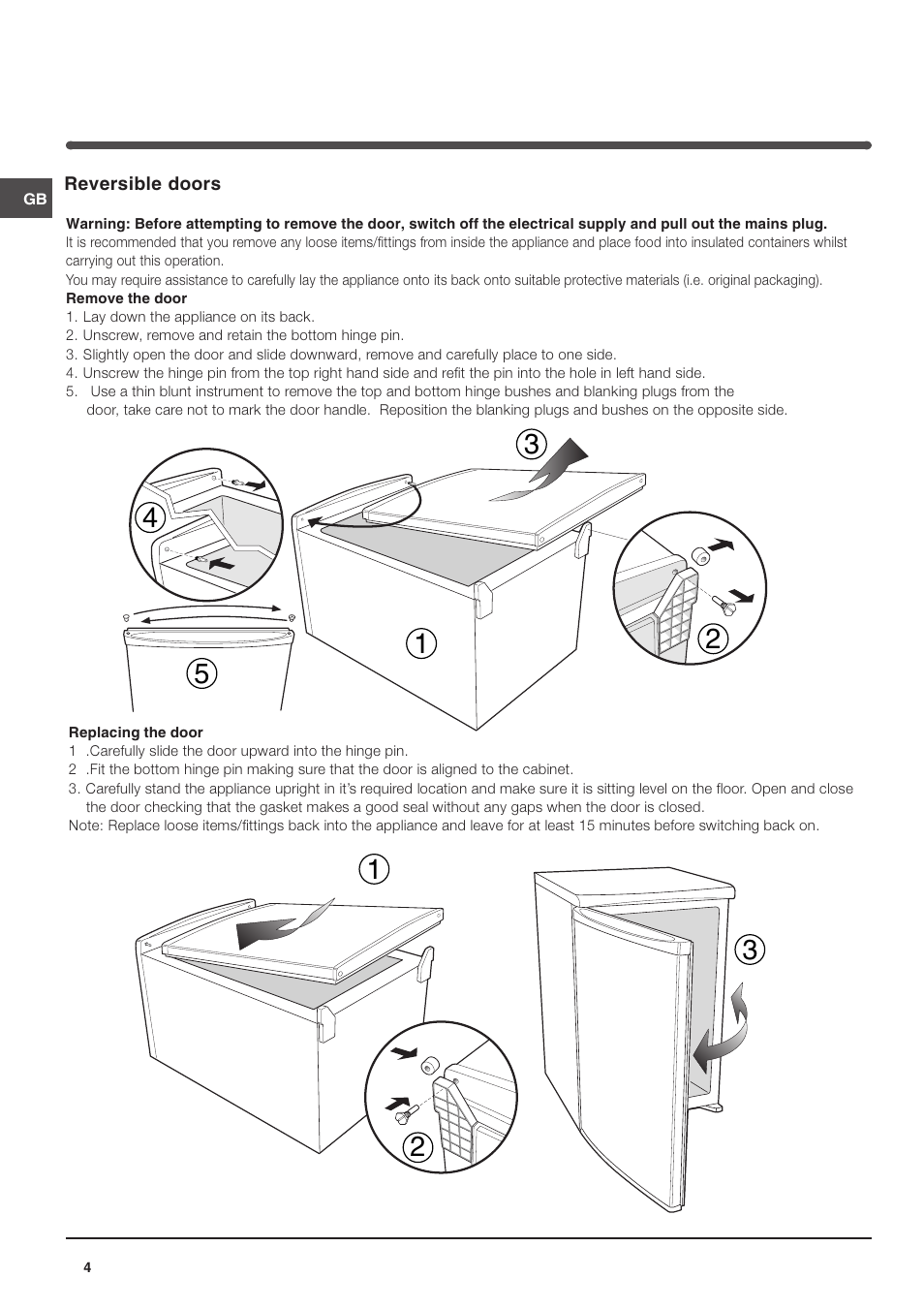 Indesit TZA 1 S User Manual | Page 4 / 12