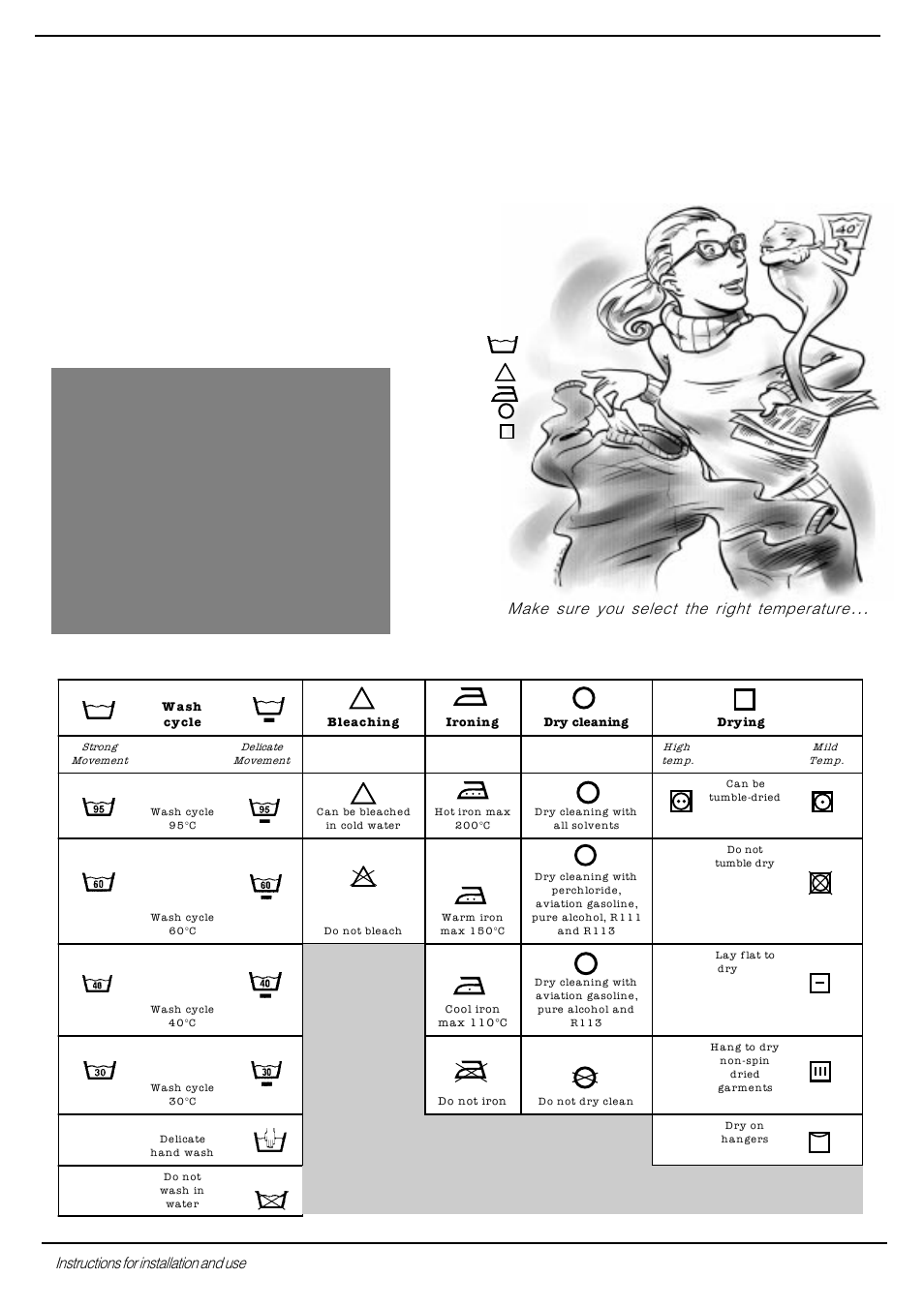 Understanding labels and the symbols | Ariston AT 84 User Manual | Page 8 / 80